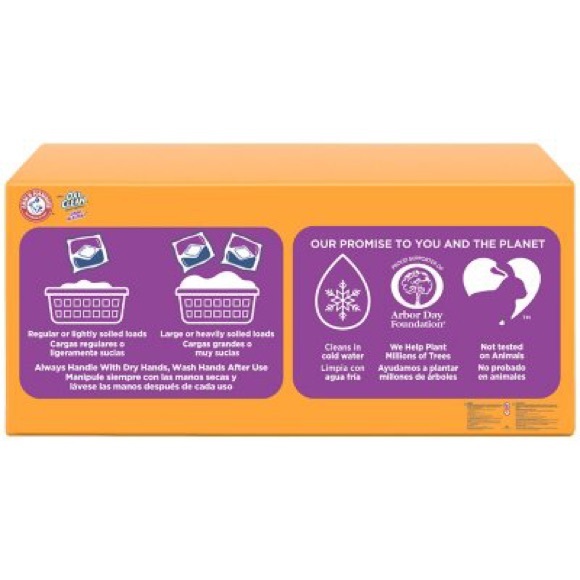 Nib OxiClean + Odor Blasters 5-in-1 Laundry Power Paks, Fresh Burst Scent 144 ct - Picture 2 of 5